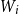 upper W Subscript i