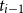 t Subscript i minus 1