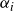 alpha Subscript i
