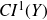 upper C upper I Superscript 1 Baseline left parenthesis upper Y right parenthesis