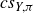 c s Subscript upper Y comma pi