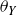theta Subscript upper Y