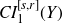 upper C upper I 1 Superscript left bracket s comma r right bracket Baseline left parenthesis upper Y right parenthesis
