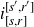i Subscript left bracket s comma r right bracket Superscript left bracket s prime comma r Super Superscript prime Superscript right bracket