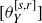 left bracket theta Subscript upper Y Superscript left bracket s comma r right bracket Baseline right bracket