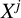 upper X Superscript j