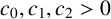 c 0 comma c 1 comma c 2 greater than 0