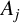 upper A Subscript j