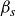beta Subscript s