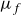 mu Subscript f