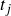 t Subscript j