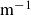 normal m Superscript negative 1