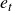 e Subscript t
