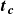 bold italic t Subscript bold italic c