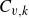 upper C Subscript v comma k