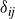 delta Subscript italic ij