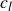 c Subscript l