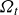 upper Omega Subscript t
