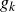 g Subscript k