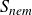 upper S Subscript italic nem