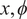 x comma phi
