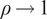 rho right arrow 1