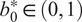 b 0 asterisk element of 01