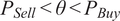 PSell less than theta less than PBuy