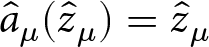 a caret mu left parenthesis z caret mu right parenthesis equals z caret mu