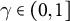 gamma element of left parenthesis 0 comma 1 right bracket
