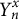 upper Y Subscript n Superscript x