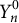 upper Y Subscript n Superscript 0