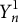 upper Y Subscript n Superscript 1