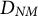 upper D Subscript upper N upper M