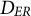 upper D Subscript upper E upper R