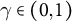 gamma element of left parenthesis 0 comma 1 right parenthesis