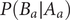 PBa vertical bar Aa