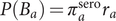 PBa equals pi aserora