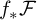 f Subscript asterisk Baseline script upper F