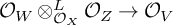 script upper O Subscript upper W Baseline circled times Subscript script upper O Sub Subscript upper X Superscript upper L Baseline script upper O Subscript upper Z Baseline right arrow script upper O Subscript upper V