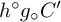h Superscript ring Baseline g Subscript ring Baseline upper C prime