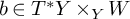 b element of upper T Superscript asterisk Baseline upper Y times Subscript upper Y Baseline upper W