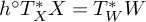h Superscript ring Baseline upper T Subscript upper X Superscript asterisk Baseline upper X equals upper T Subscript upper W Superscript asterisk Baseline upper W