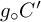 g Subscript ring Baseline upper C prime