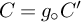 upper C equals g Subscript ring Baseline upper C prime