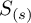 upper S Subscript left parenthesis s right parenthesis