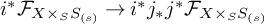 i Superscript asterisk Baseline script upper F Subscript upper X times Sub Subscript upper S Subscript upper S Sub Subscript left parenthesis s right parenthesis Baseline right arrow i Superscript asterisk Baseline j Subscript asterisk Baseline j Superscript asterisk Baseline script upper F Subscript upper X times Sub Subscript upper S Subscript upper S Sub Subscript left parenthesis s right parenthesis