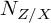 upper N Subscript upper Z divided by upper X
