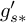 g prime Subscript s asterisk