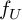 f Subscript upper U